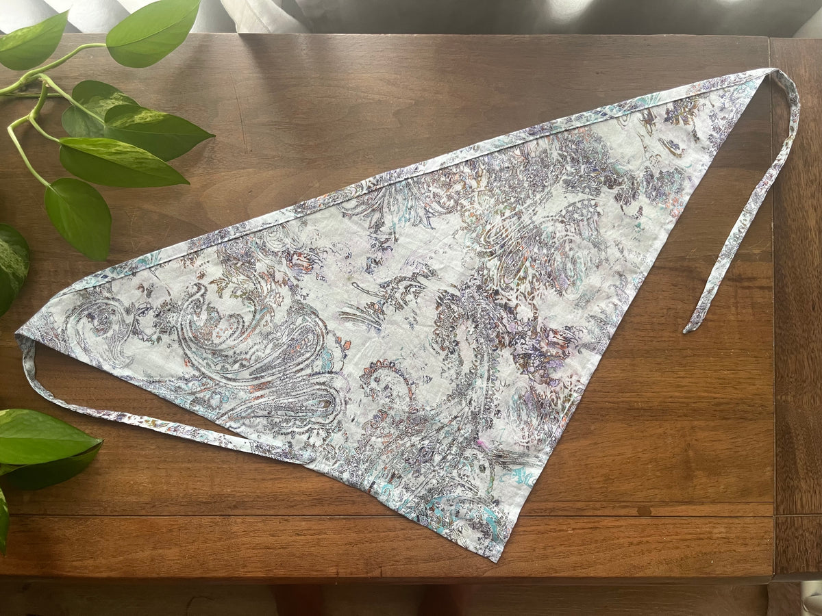 Sky & Purple Headscarf